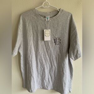 Eric Emanuel x Swarovski Tee Tshirt Gray Men’s Size L Large NWT